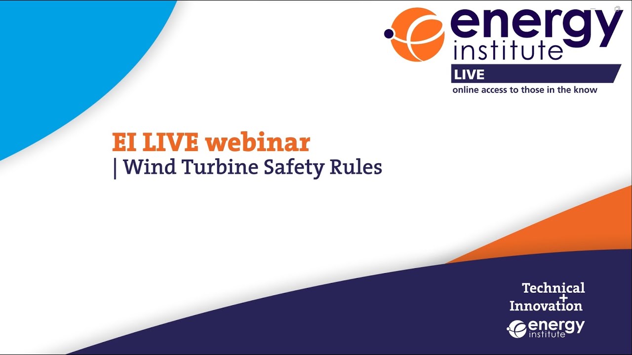 EI LIVE I Wind Turbine Safety Rules