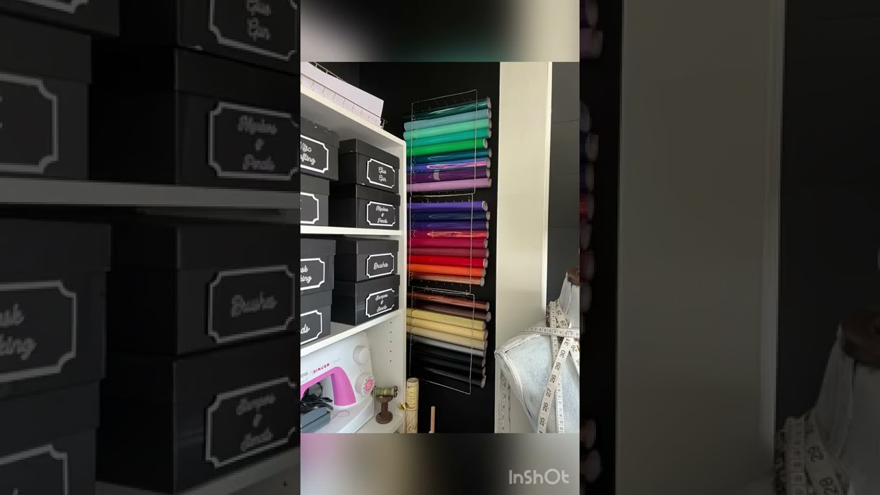 Vinyl Storage Dollar Tree hack!