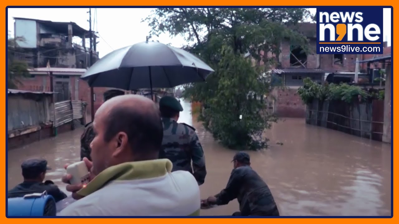 Manipur Rains: Heavy Rain Causes Landslides and Flood-Like Conditions | Imphal | News9
