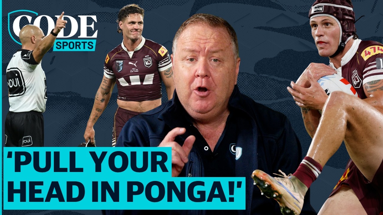 &ldquo;PULL YOUR HEAD IN&rdquo;: Kalyn Ponga&rsquo;s dangerous studs up tactic for Origin 2 | Round 15 review