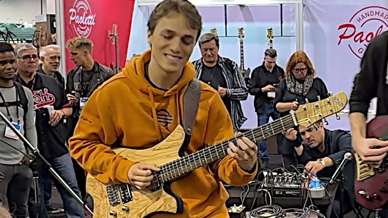 NEW!!  MATTEO MANCUSO - DIRECT FROM NAMM 2024 AND BACCI GUITARS