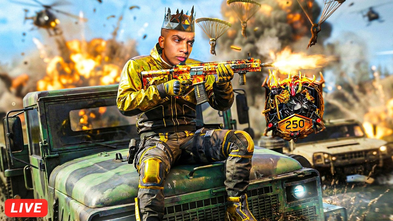 🔴 LIVE  #1 RANK GRIND - TOP 250 RANKED RESURGENCE! (WARZONE UPDATE)
