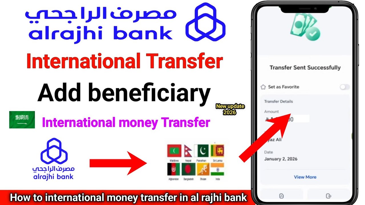 Al rajhi bank international transfer | How to transfer international money from al rajhi app