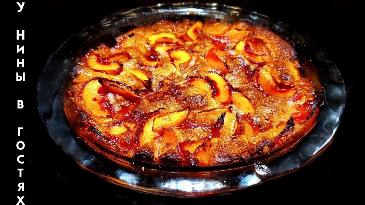 Как приготовить коблер с персиками | Коблер с персиками | Коблер рецепт | Cobbler | Peach Cobbler