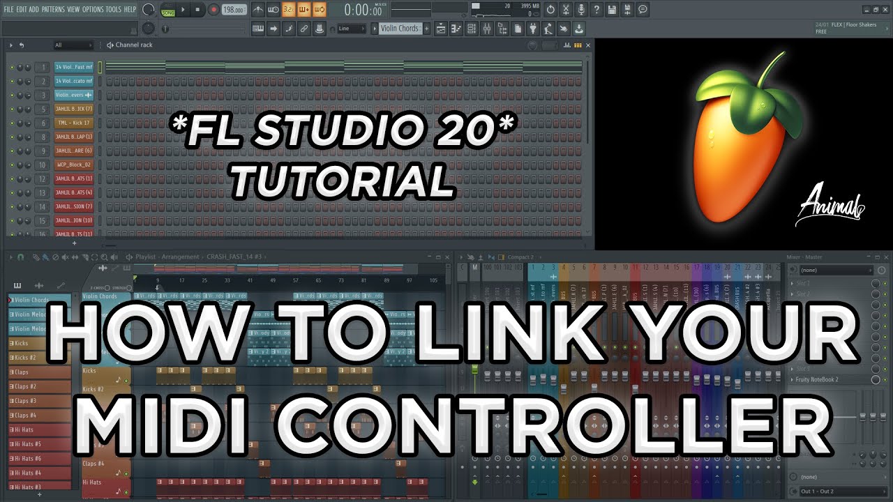 FL STUDIO | How to link your Midi Controller Keys, Knobs, Faders and Drum Pads (AKAI MPK49, 61, 88)