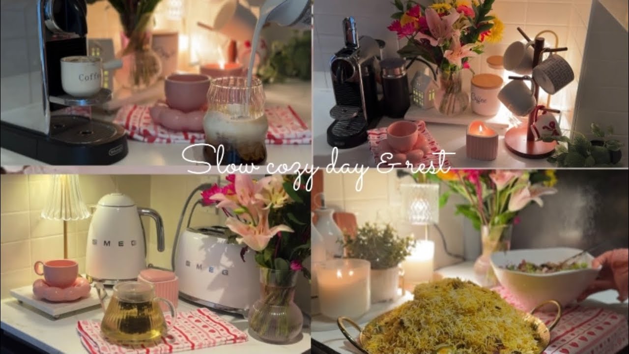 Slow morning | cooking shakshuka🍳beryani 🍛shoping🎀🛍️
