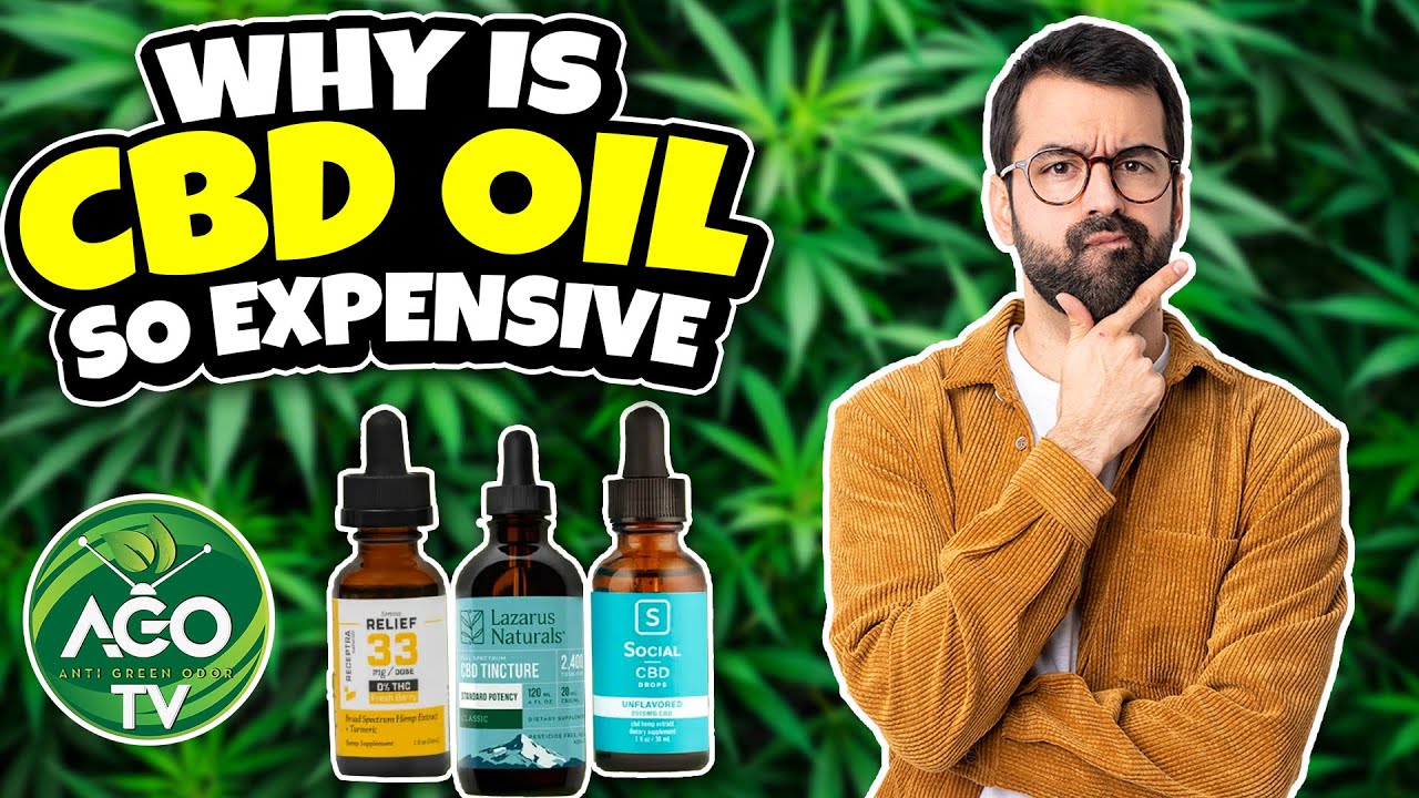 Why is CBD Oil so expensive?| Why CBD Oil is expensive? | CBD Oil | Expensive |Anti Green Odor TV