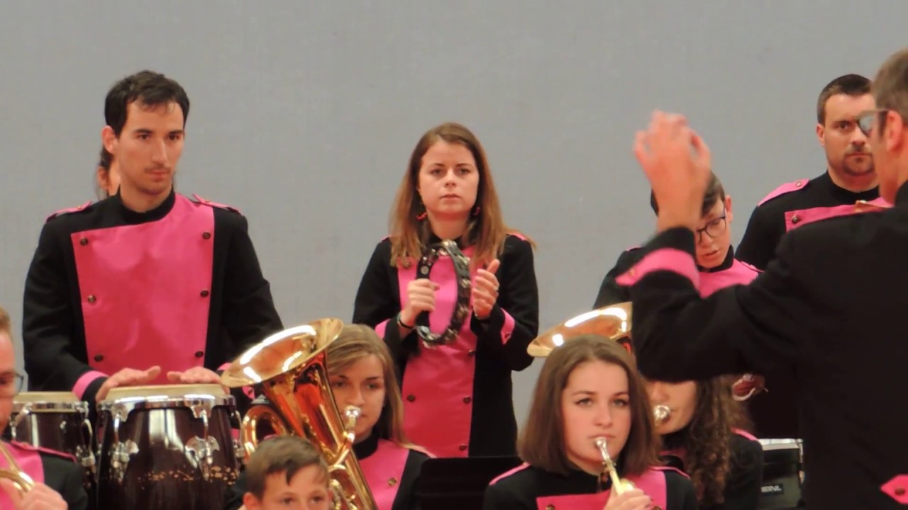 On stage - GPN 2018 Janzé - Batterie Fanfare de Plémy