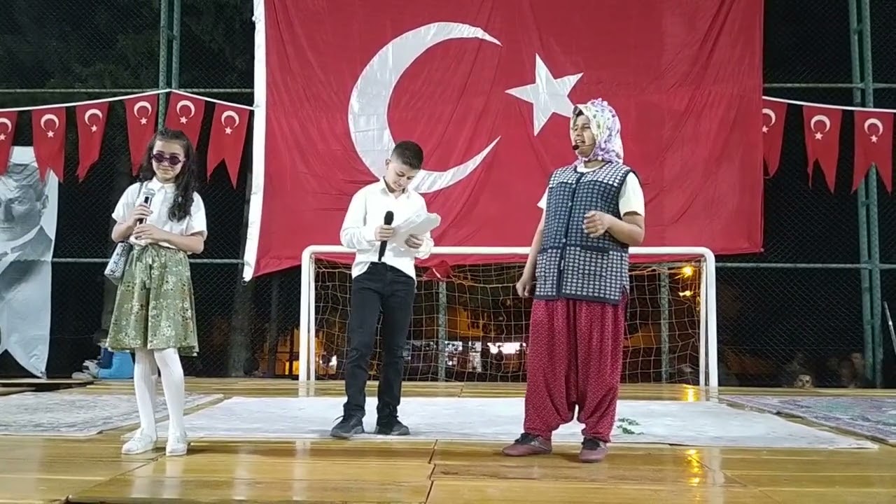 Köylü ve Şehirli Kızı🇹🇷 23 Nisan Programı [2022] #shorts #komedi
