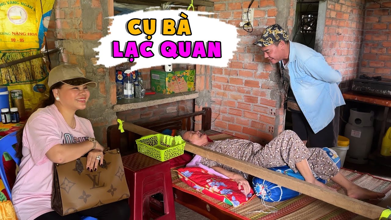 LÊ GIANG - MINH DŨNG | Thăm ông bà cụ KHÓ KHĂN NHƯNG LẠC QUAN