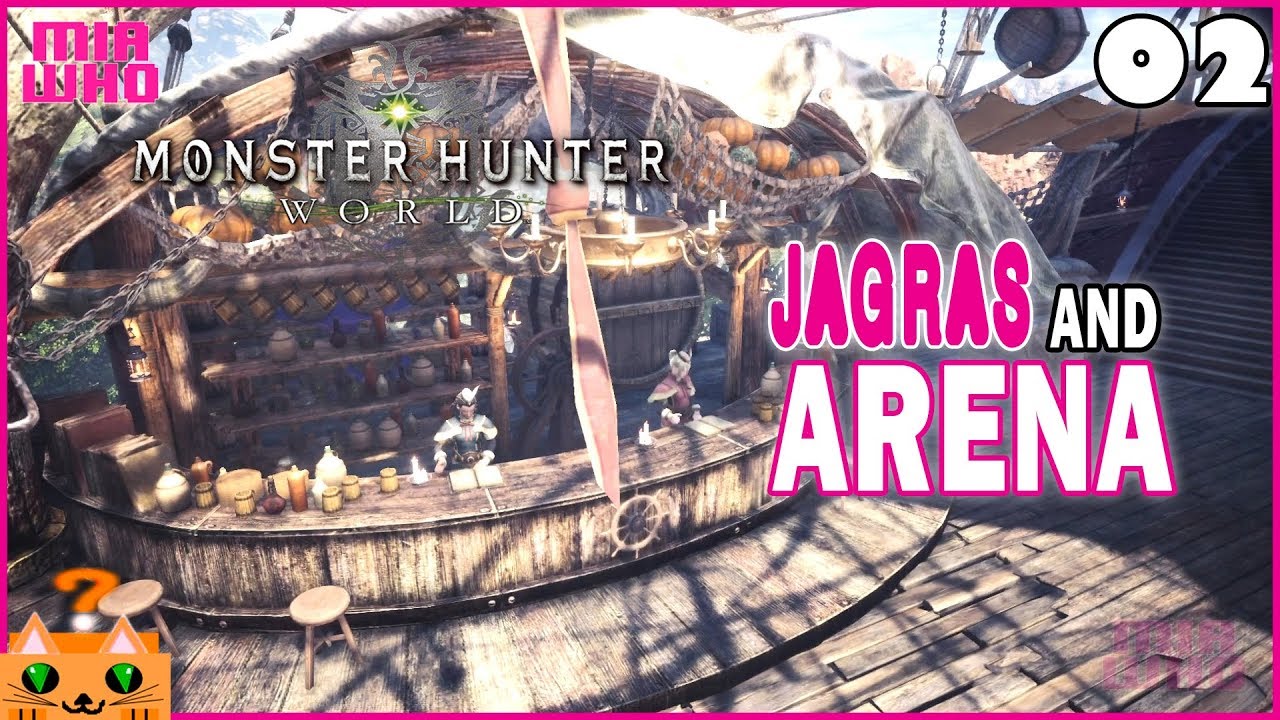 Jagras of the Ancient Forest, Arena  #02 - Monster Hunter World PS4 Walkthrough