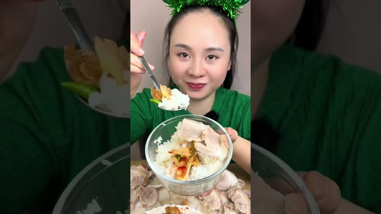 Mời mọi người Mukbang Cơm Thịt Luộc Cà Pháo Chấm Mắm Mực với em nghen