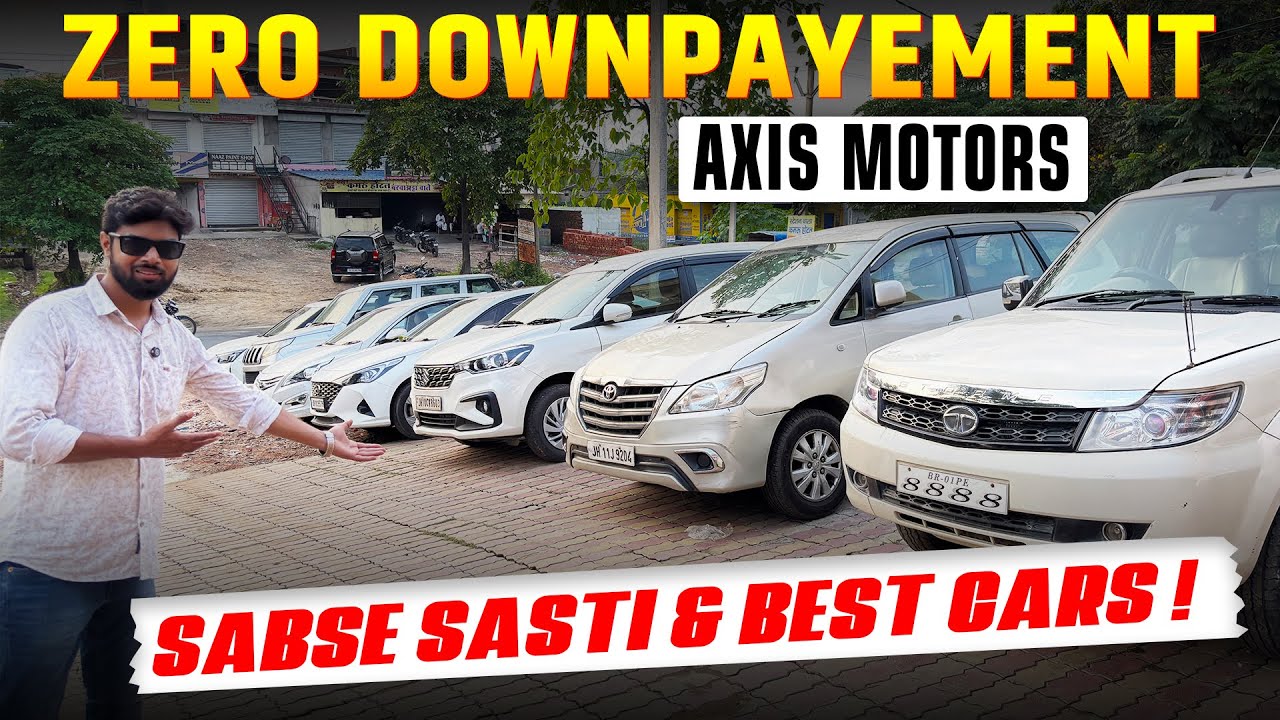Second hand cars with zero down payment! 💥 Axis Motors Dhanbad | You can get a car of every budge...