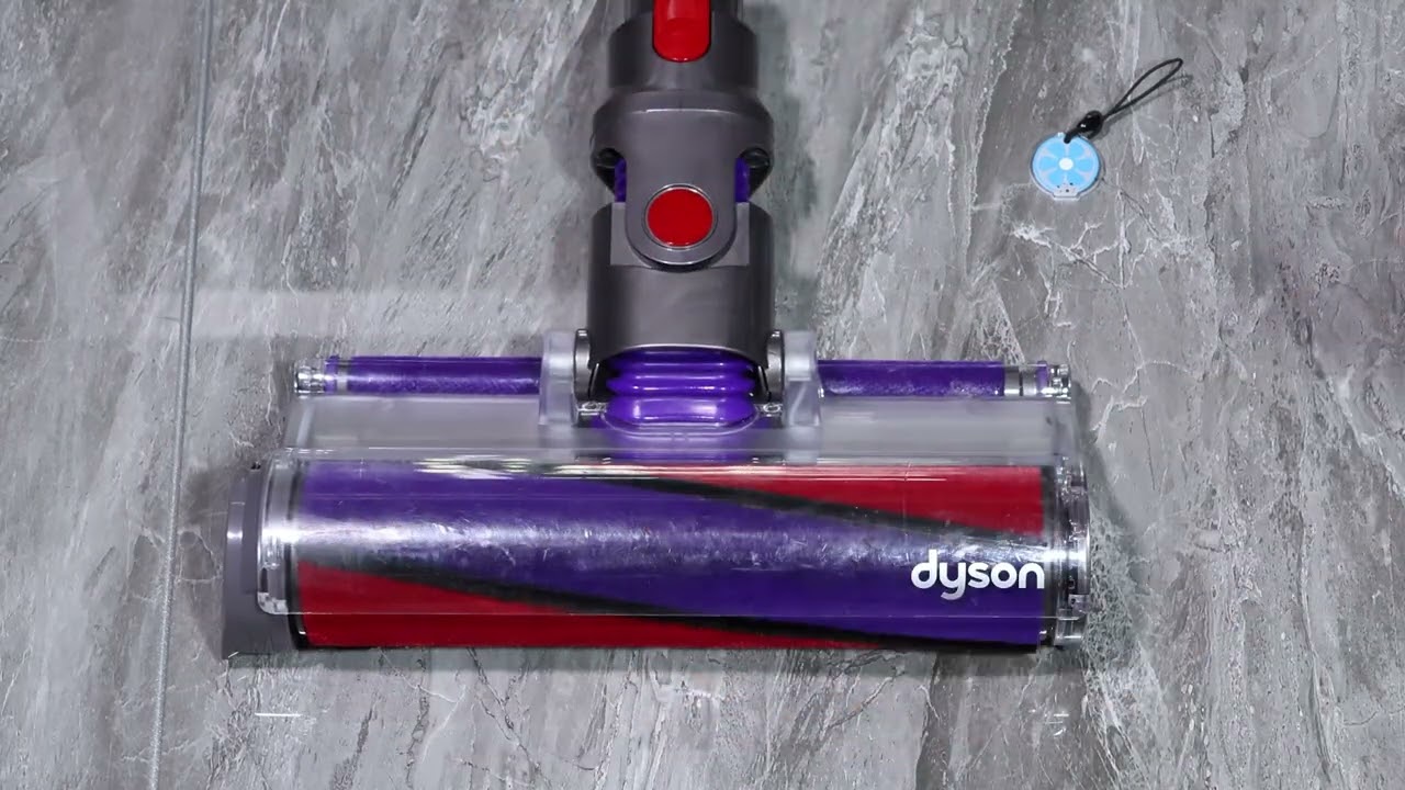 Upgrade dust detector light end cap compatible with dyson V6 V7 V8 V10 V11 vacuum soft roller