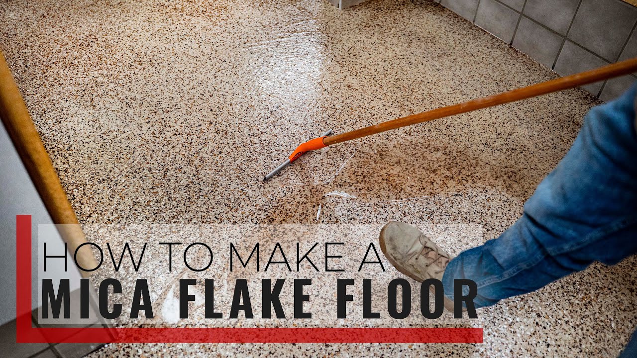 HOW TO | Make a Mica Flake Floor