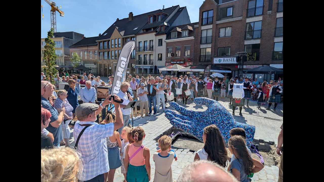 Feestelijk openingsweekend vernieuwde Markt en brandweerkazerne in Zele
