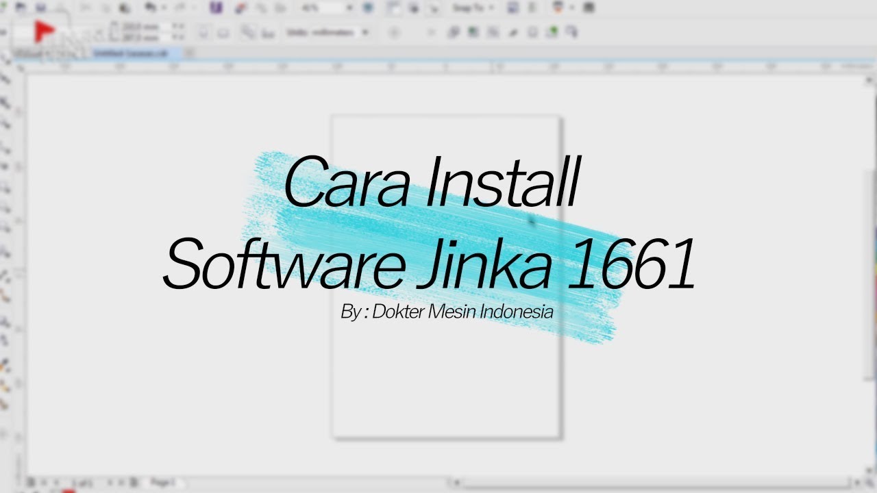 Cara Install Software Jinka 1661  By : Dokter Mesin Indonesia