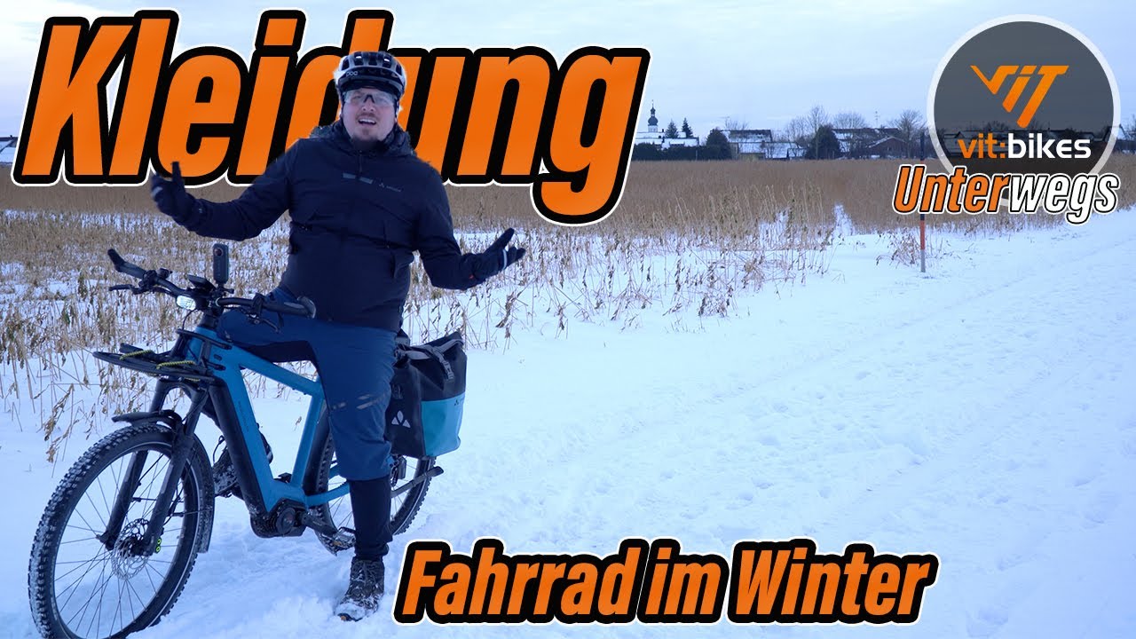 Winter / Regenkleidung zum Fahrradfahren und Pendeln - 3 Möglichkeiten - vit:bikesTV