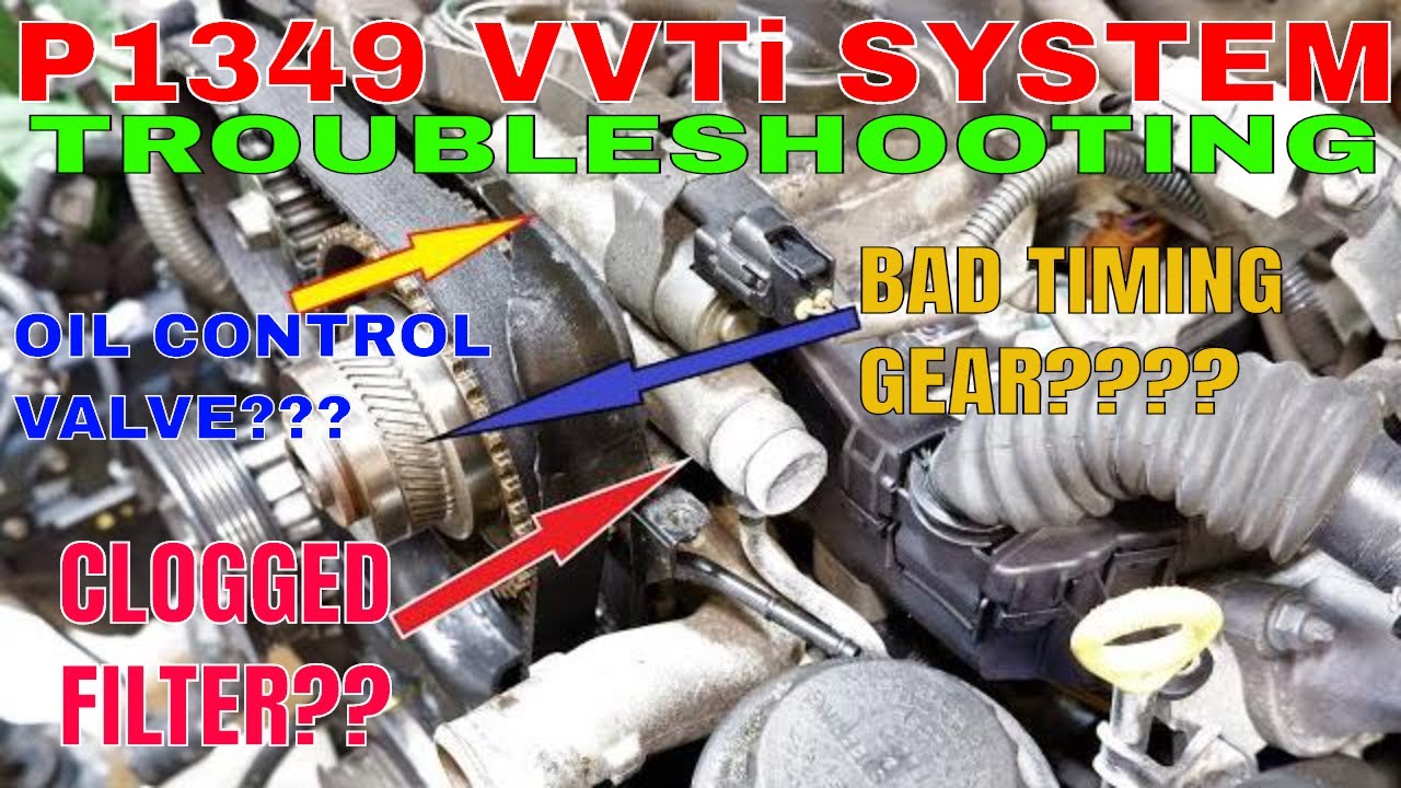 Lexus 2JZGE P1349 Code Fix/Repair | VVTI Variable Valve Timing System Malfunction Bank 1