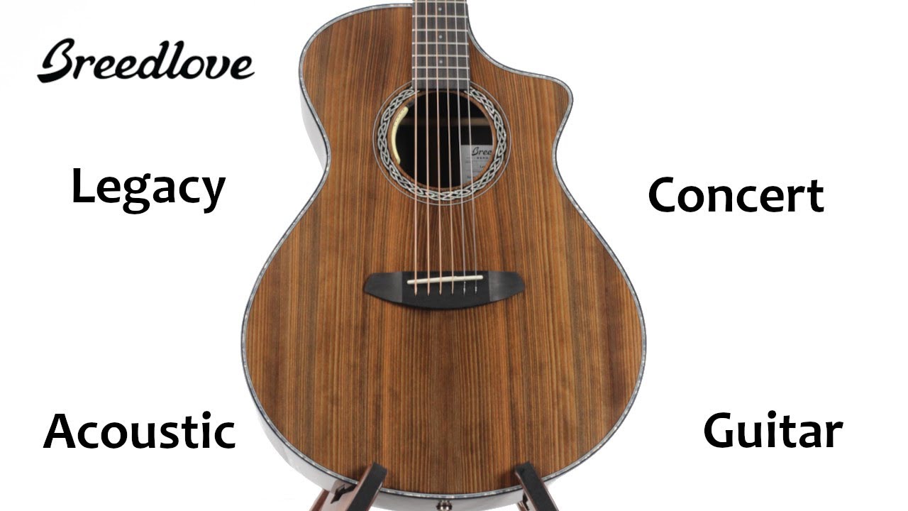 Breedlove Legacy Concert CE | Sinker Redwood East Indian Rosewood