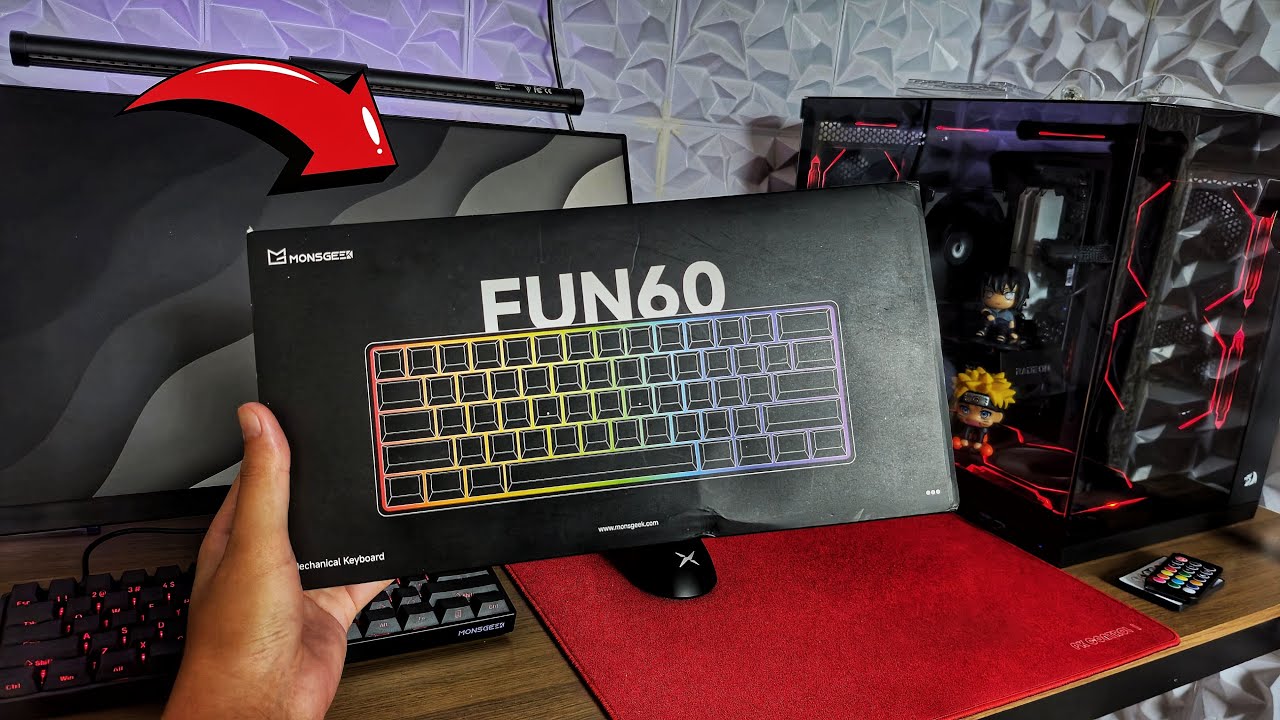 O Melhor Teclado Magnético Custo Beneficio - AKKO MonsGeek FUN 60 PRO