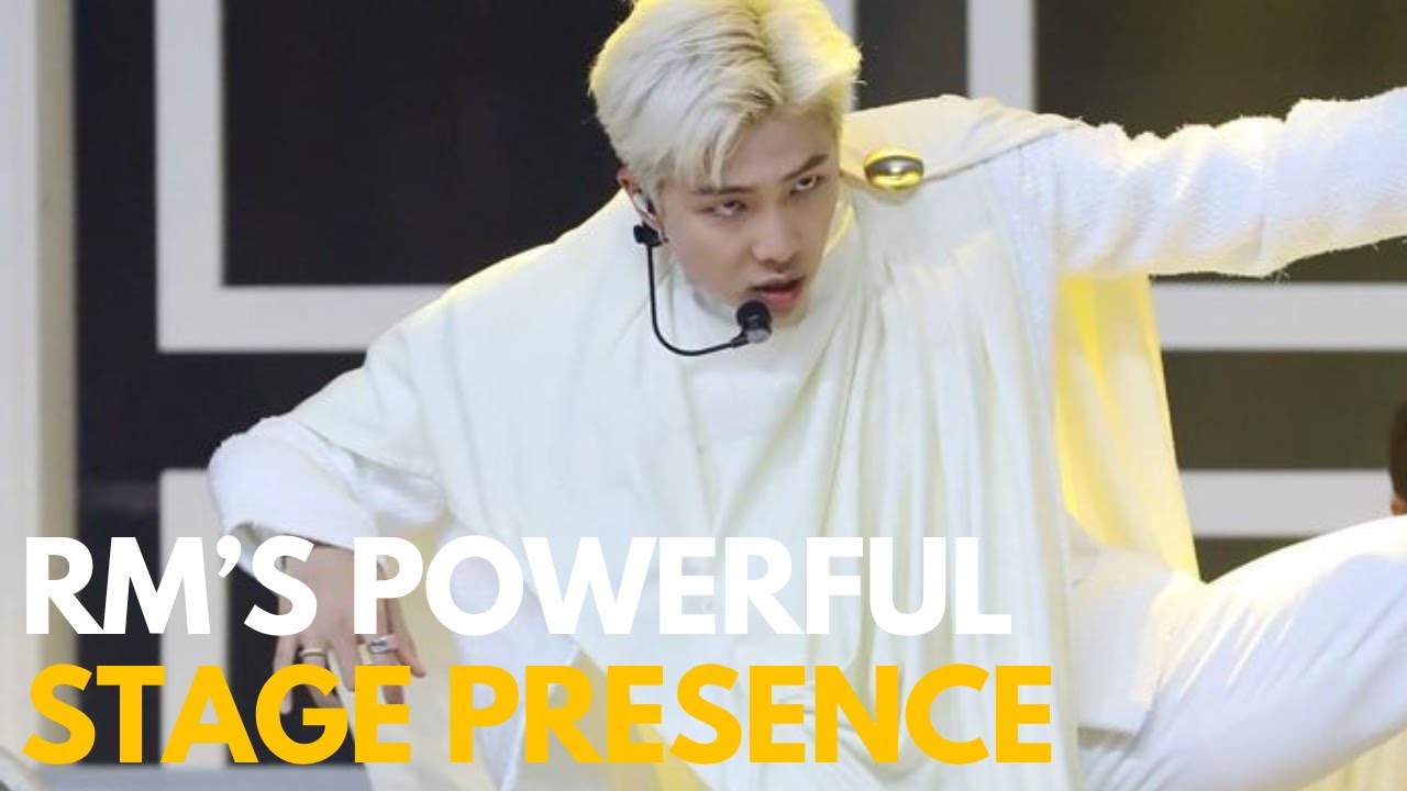BTS RM's powerful and mesmerizing stage presence