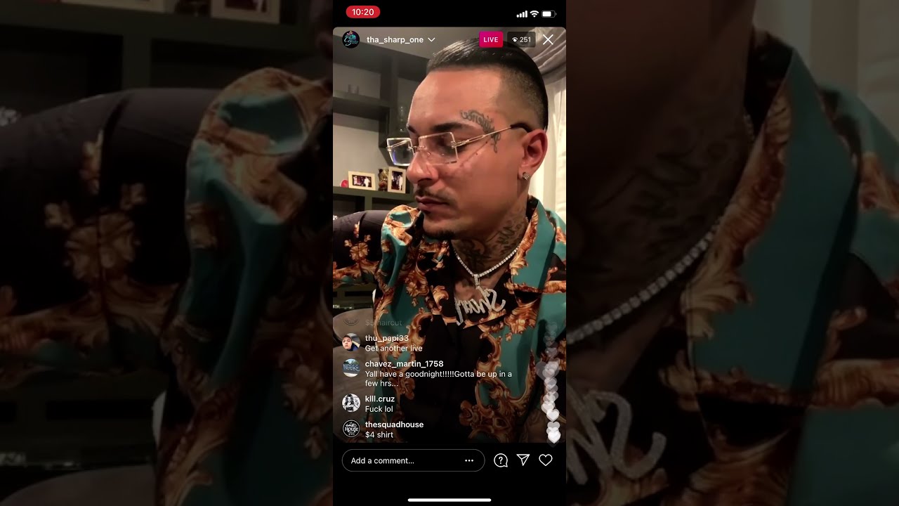 Real Las Vegas Pimp &ldquo;Pimp Sharpe&rdquo; Goes Live With Some Fans
