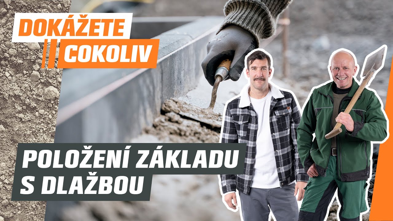 Základy pro zahradní domek