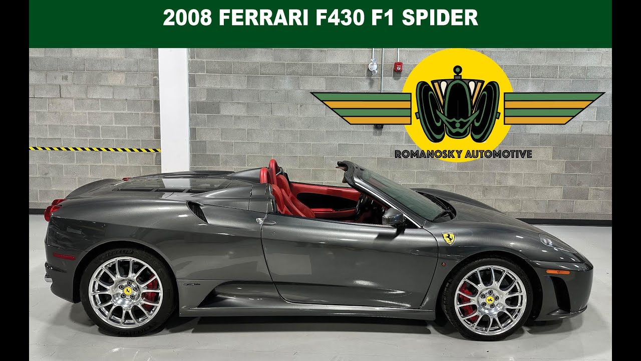 Ferrari F430 F1 Spider - Bring A Trailer Auction Preview