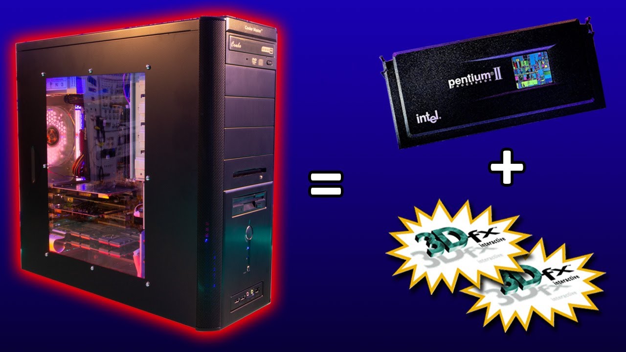 3Dfx Voodoo 2 SLI on Pentium II (Ultimate Late 90s PC)
