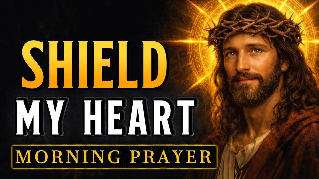 SHIELD MY HEART - Lord Guide Me Through the Storm | Miracle Morning Prayer for spiritual aid