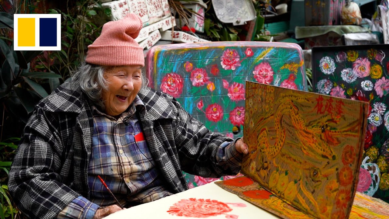 'Flower Granny': Hong Kong's answer to Yayoi Kusama