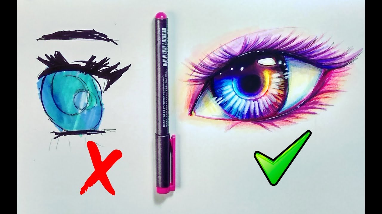 Que hacer y no hacer al dibujar ojos de Manga / Sencillos pasos