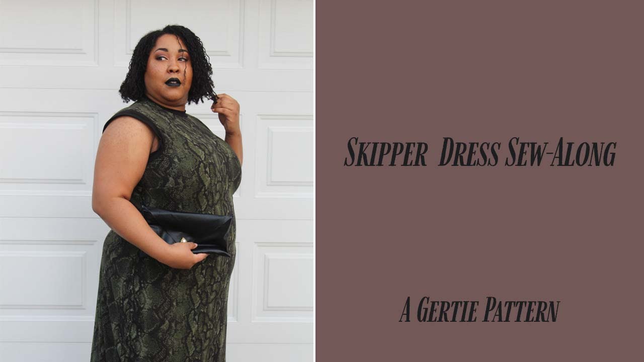 Skipper Dress | Plus Size Sew-along Gertie Pattern