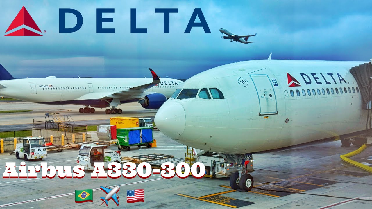 DELTA | A330-300 | São Paulo(GRU) - Atlanta(ATL) (DL104) #deltaairlines #a330