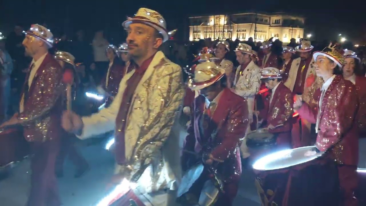 Carnaval en Coruña , comparsa los melandros 