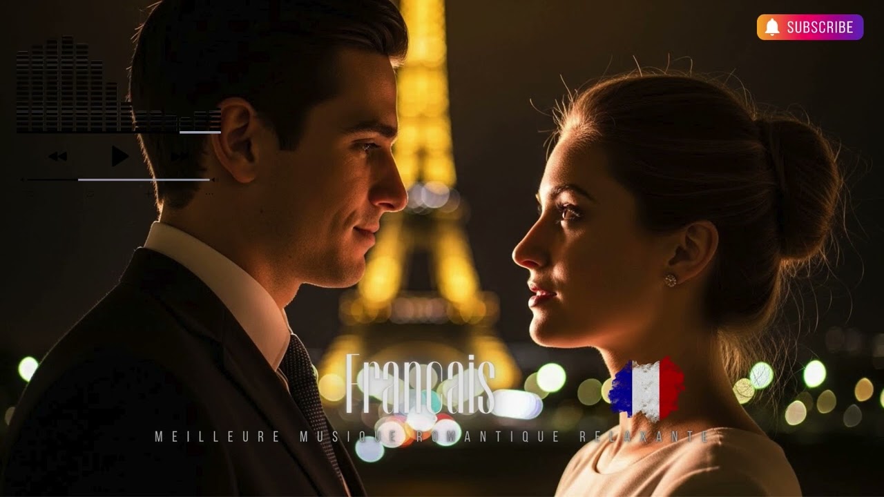 Late Night French Ballads 🌌 | Calm & Emotional Paris Music