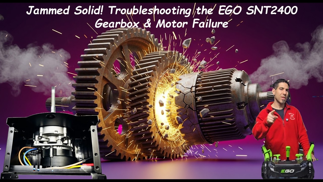 Deep Dive Repair: EGO SNT2400 Gearbox Replacement Start to Finish