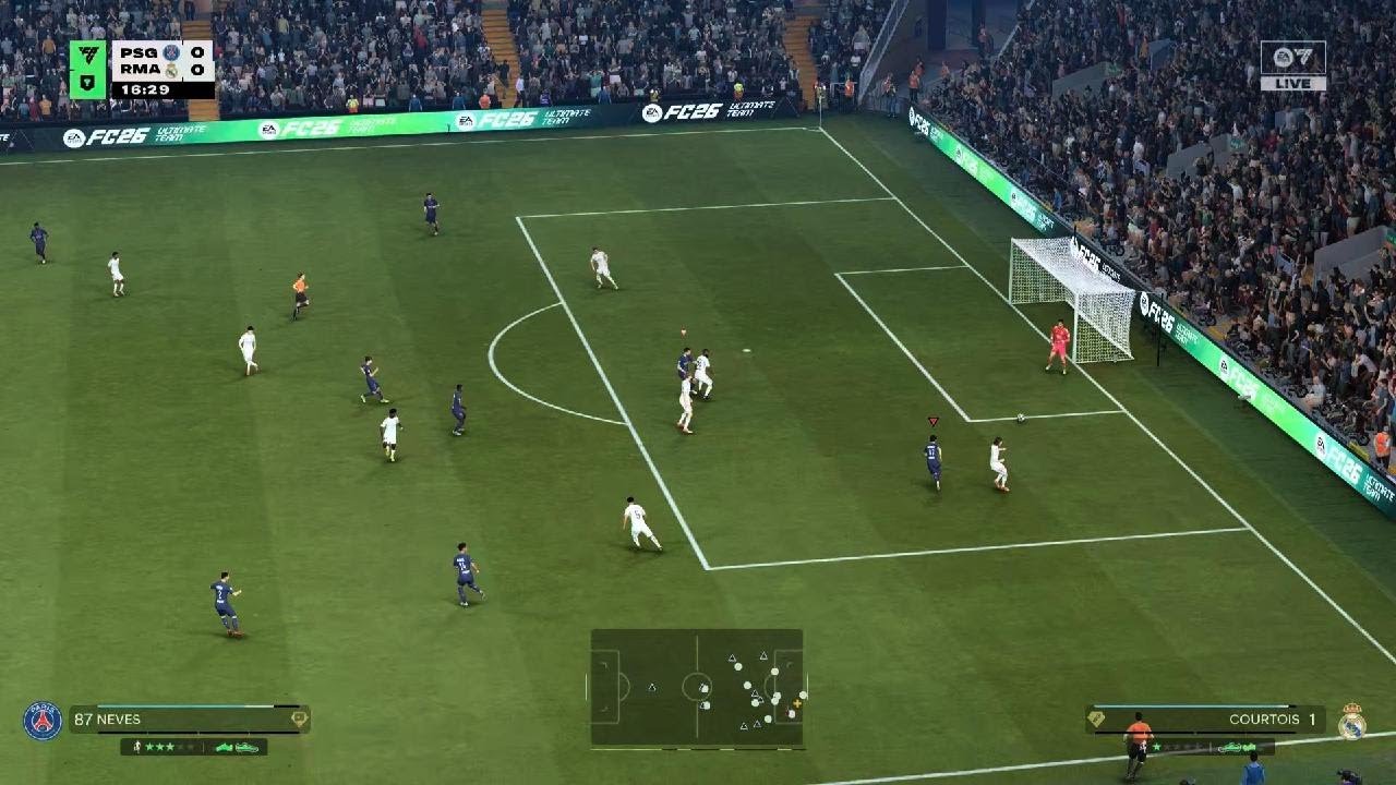 EA SPORTS FC 26 PSG VS REAL MADRID 