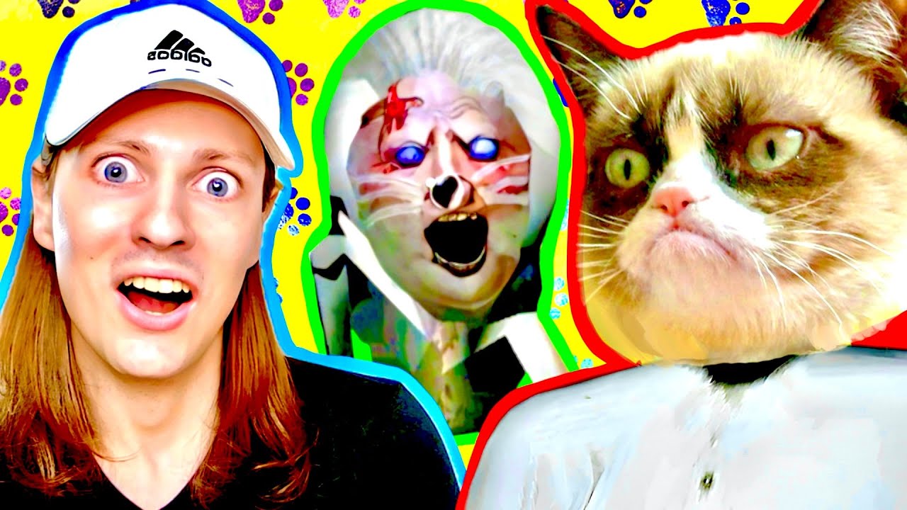 GRANNY EST UN CHAT ! Mod Granny Délires de Max