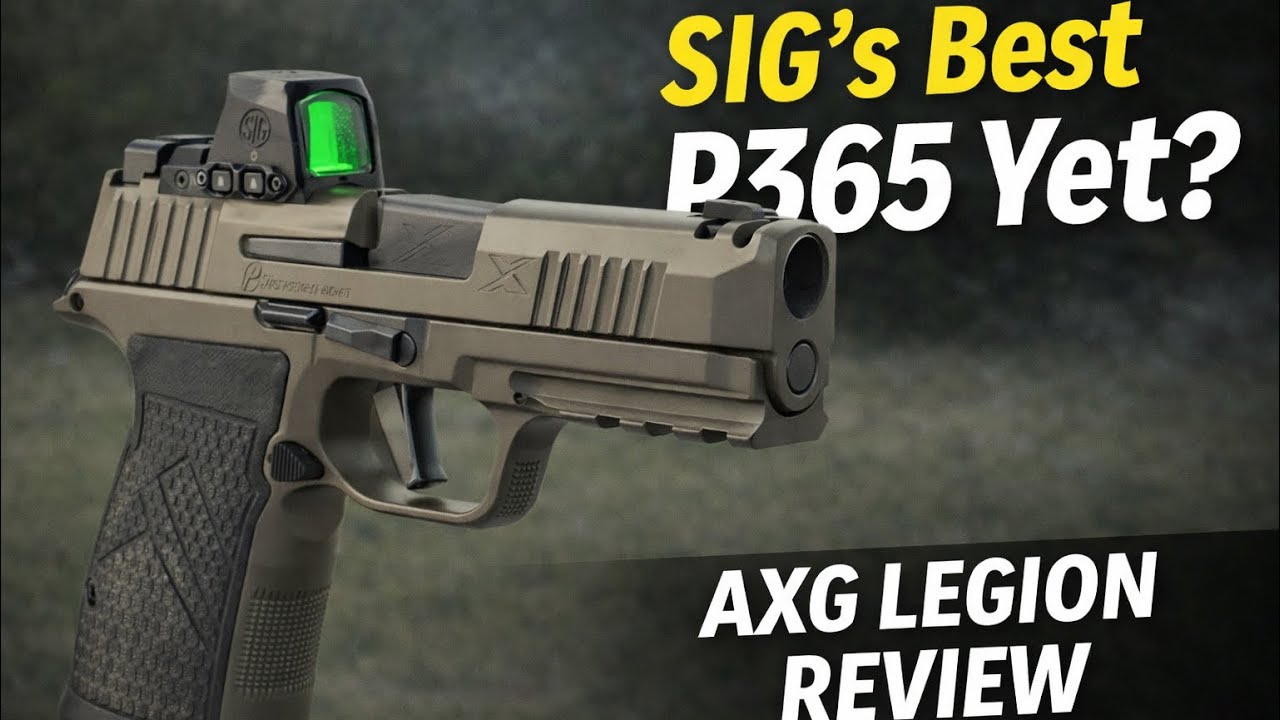 SIG’s Best P365 Yet? AXG Legion Review