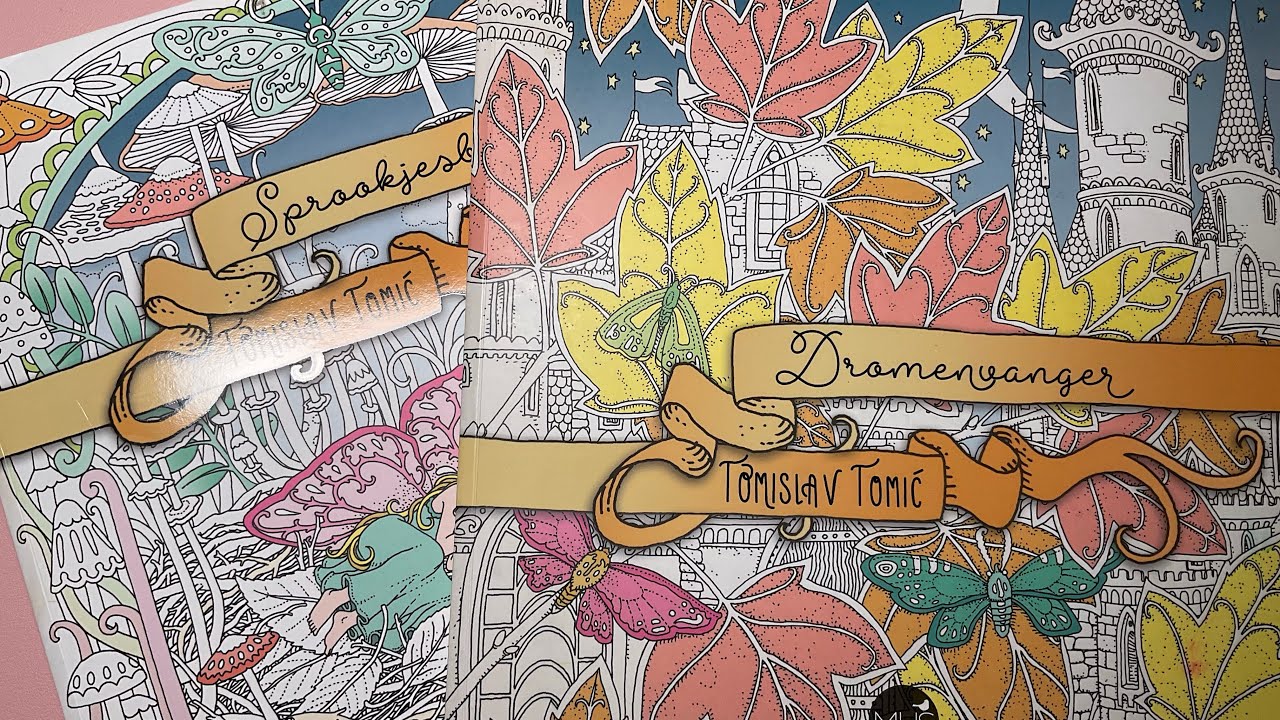 Completed pages in Tomislav Tomic books - updated Sept 2022 | Adult Colouring
