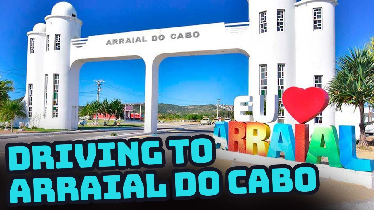 DRIVING FROM RIO CITY TO ARRAIAL DO CABO - Stunning Footage
