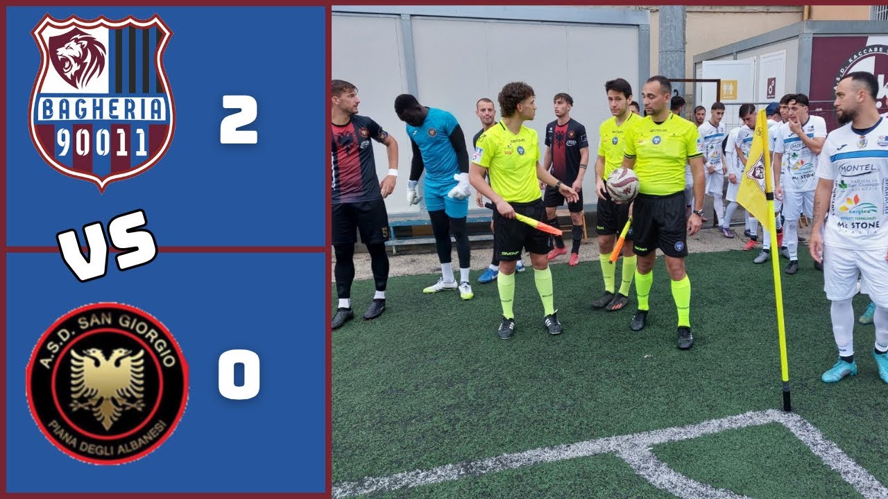 90011 BAGHERIA - SAN GIORGIO PIANA 2-0: GLI HIGHLIGHTS 