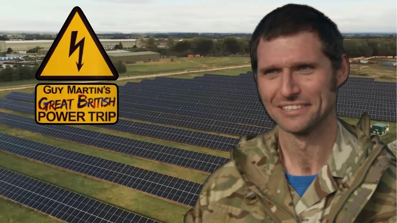 Guy Visits A MASSIVE Solar Farm  | Guy Martin