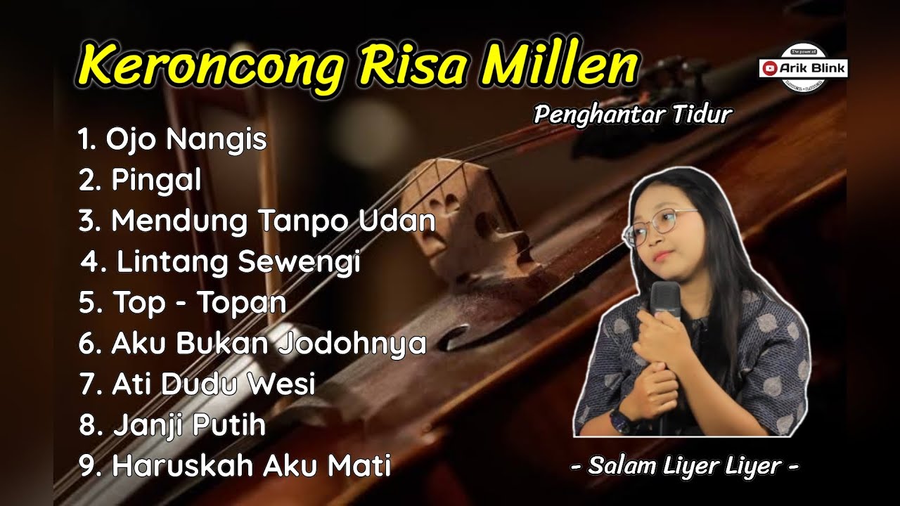 FULL ALBUM KERONCONG RISA MILLEN TERBARU ( SPESIAL TOP - TOPAN, PINGAL, MENDUNG TANPO UDAN )