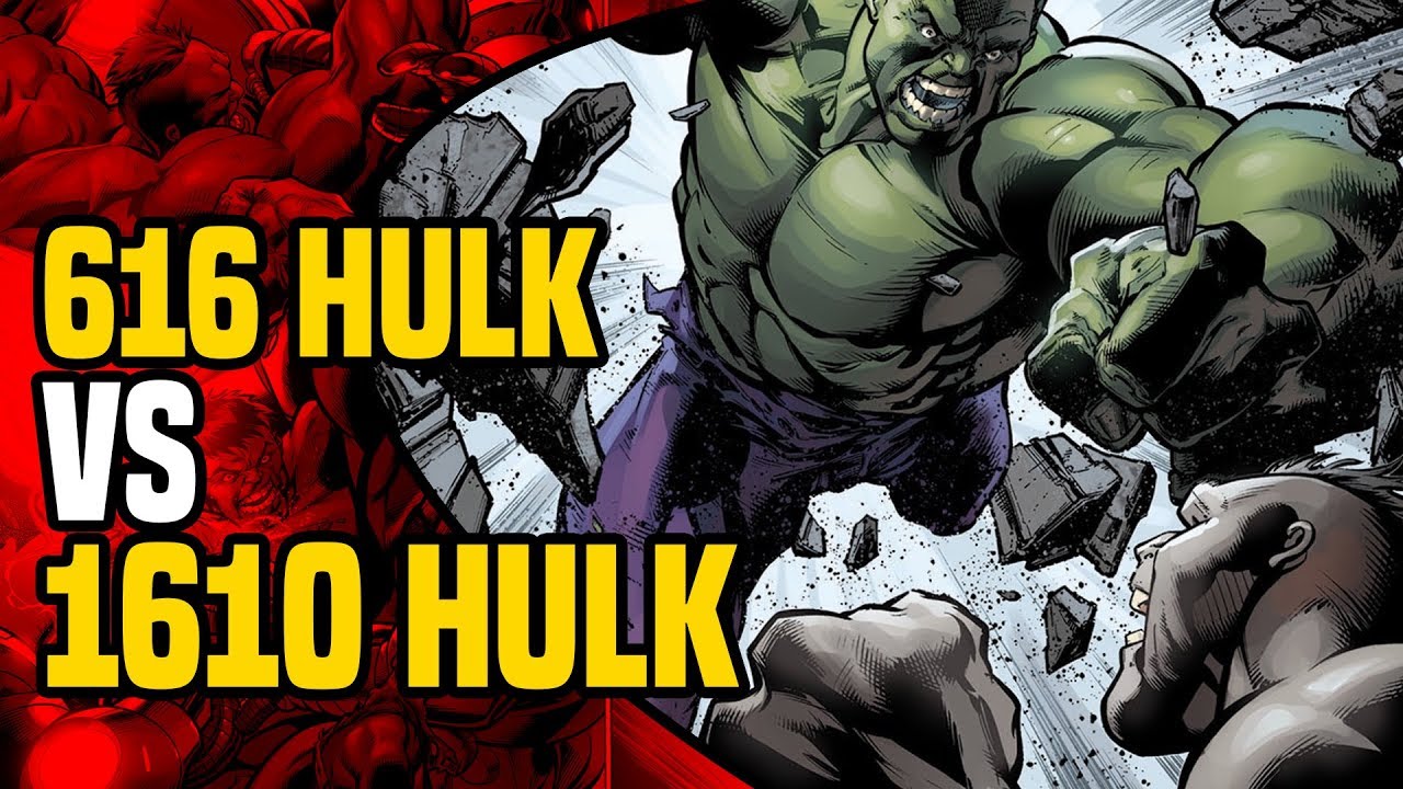Hulk vs Hulk: Earth 616 Hulk vs Earth 1610 Ultimates Hulk ( Secret Wars Battleworld )