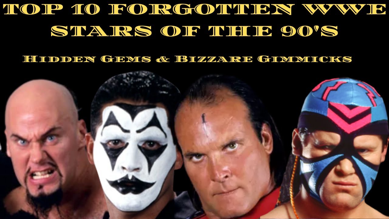 Top 10 Forgotten WWE Stars of the 90’s | Hidden Gems & Bizarre Gimmicks