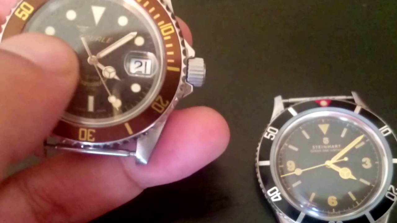 Steinhart Ocean 1 Vintage -v- Squale 1545 Heritage. *Steinhart wins!
