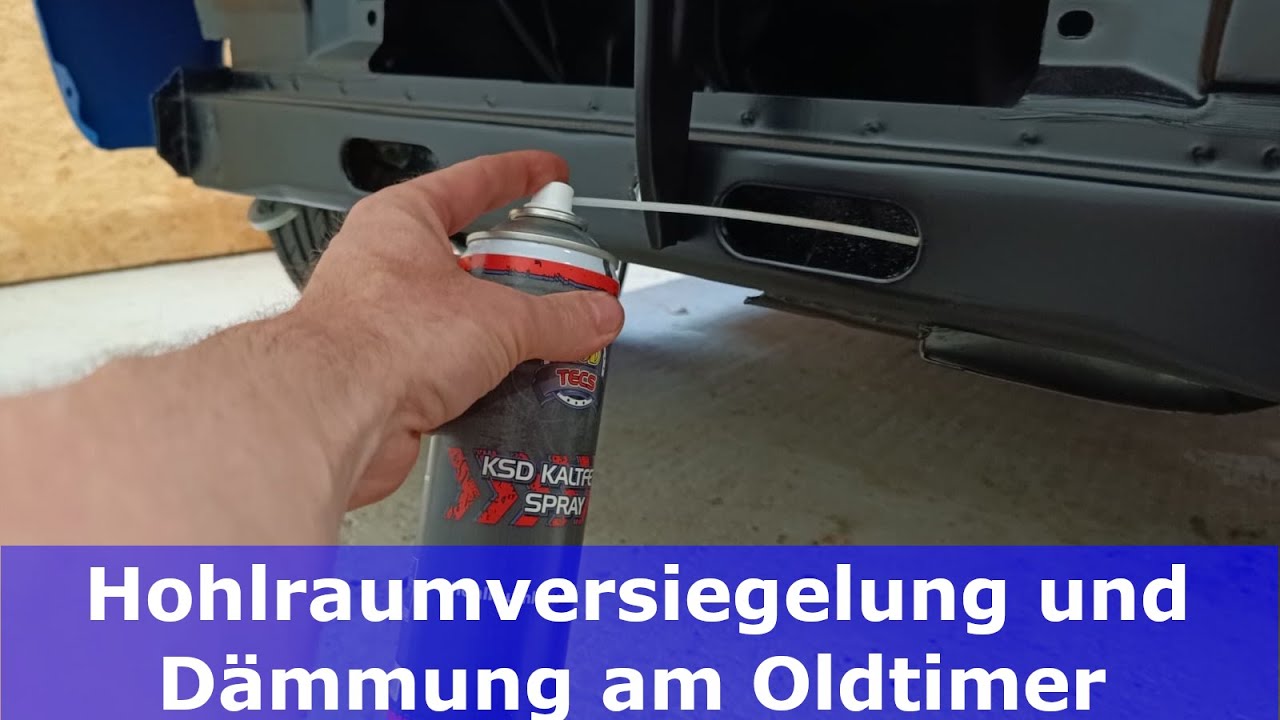 Hohlraumversiegelung und Schalldämmung Oldtimer | Ford Mustang